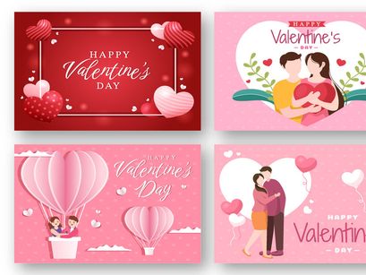 15 Happy Valentines Day Illustration