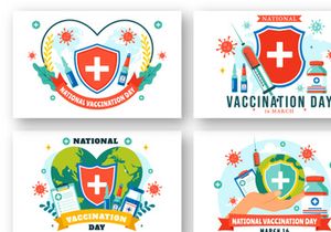 12 National Vaccination Day Illustration