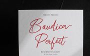 Boudica Perfect | Handwritten Script