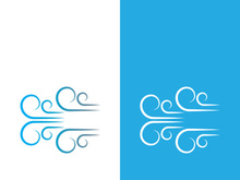 Wind icon vector illustration design template