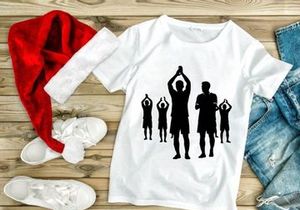Silhouettes of people practicing yoga or meditation in a group setting