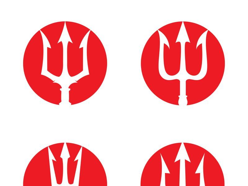 Mystic Trident Emblem Of Power magic trisula