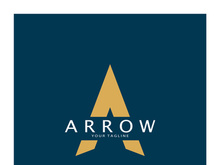 Arrow vector illustration icon Logo Template designArrow vector illustration icon Logo Template design