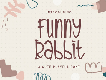 Funny Rabbit - Cute Quirky Display preview picture