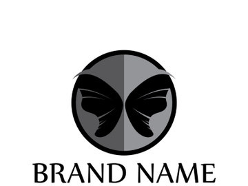 Butterfly logo design preview picture