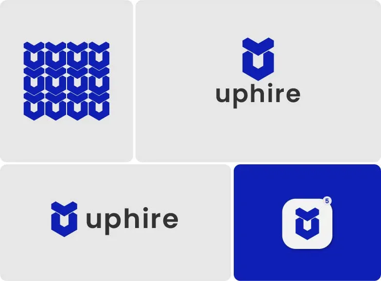 Business logo - Lettermark logo - Letter u logo - app logo