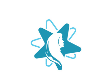 Hijab Fashion icon design preview picture