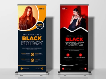 Black Friday Sale Roll Up Banner Ver-1 preview picture