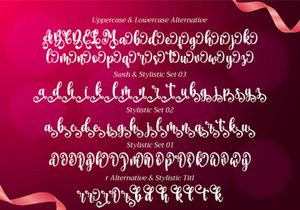 Monitha - Script Font