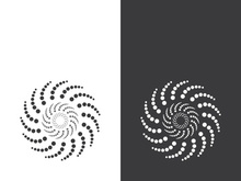 vortex vector illustration icon logo template design