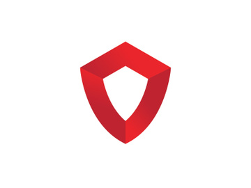 Shield logo template design. vector shield  icon preview picture