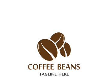 Premium coffee bean logo design. preview picture