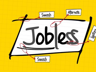 By Note Handwritten Marker Note Font