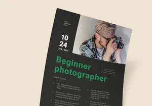 Beginner Photographer Poster