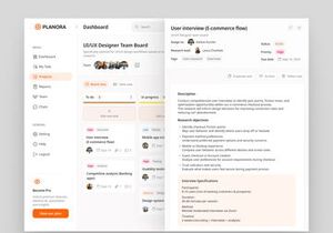 Planora - Dashboard for Organized Productivity