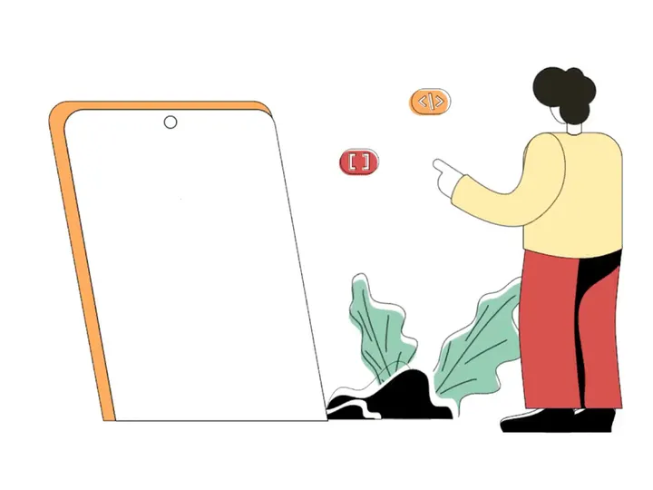Flat Illustration Animation of App Education