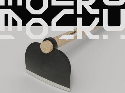 Hoe Mockup