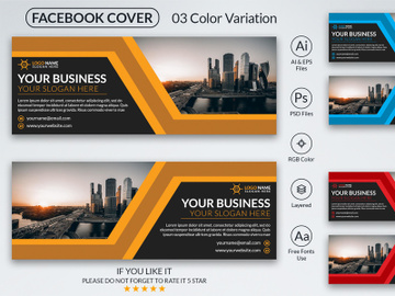 Creative Facebook Cover Design Template preview picture