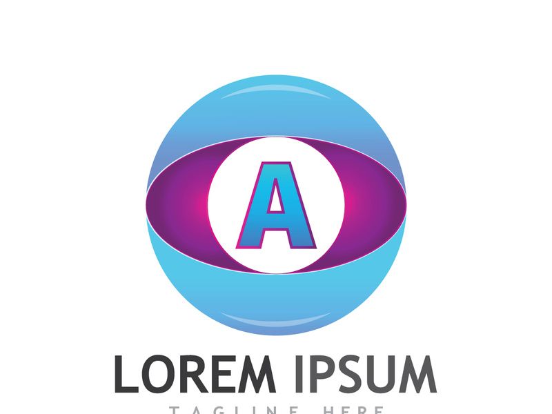 modern and creative initial letter A logo.