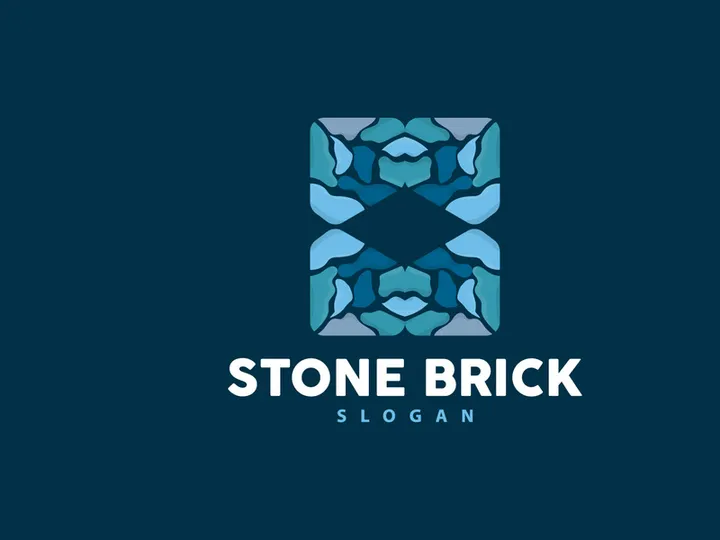 Stone Logo, Premium Elegant Design, Stone Balance Vector