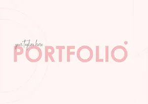 portfolio design page