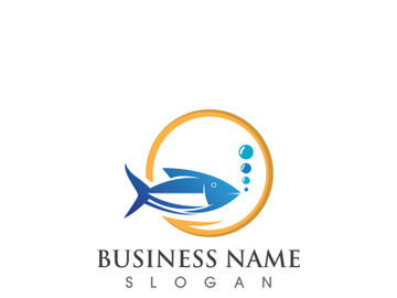 Fish logo and symbol vector symbols preview picture