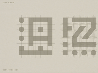 Maya Glyphs | Free Typeface