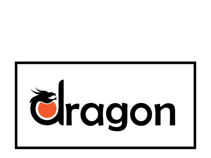 Dragon vector icon illustration design logo template