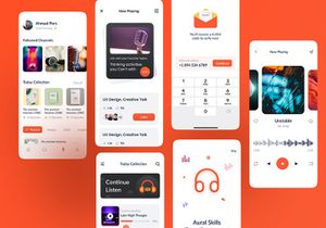 Live Podcast App UI