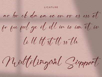 Ving Winston - Signature Font