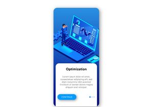 Onboarding Business Marketing Strategy app.