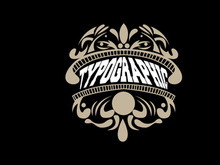 Vector Decorative Vintage Typography Ornament Elements, Greeting Card Design