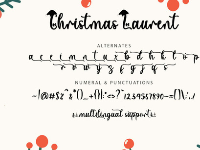 Christmas Laurent