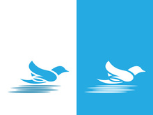 Dove bird logo vector design illustration