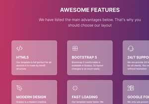 SkyFit -  Fitness Template Bootstrap Html CSS