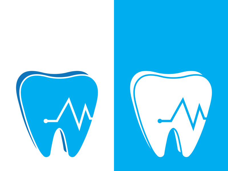 Dental logo template vector illustration icon design