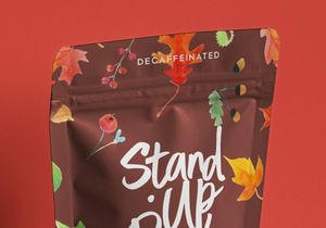 Psd Stand-Up Pouch Packaging Mockup 2