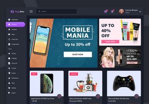 Admin Dashboard UI KIT