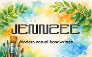 JENNZEE – Modern Casual Handwritten Font (TTF)