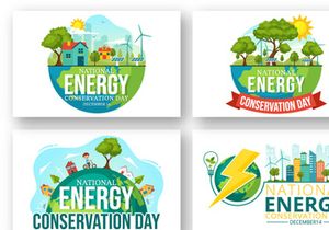 12 National Energy Conservation Day Illustration
