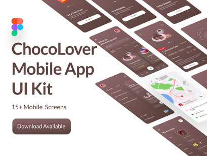 ChocoMobi Full Mobile App UI Kit