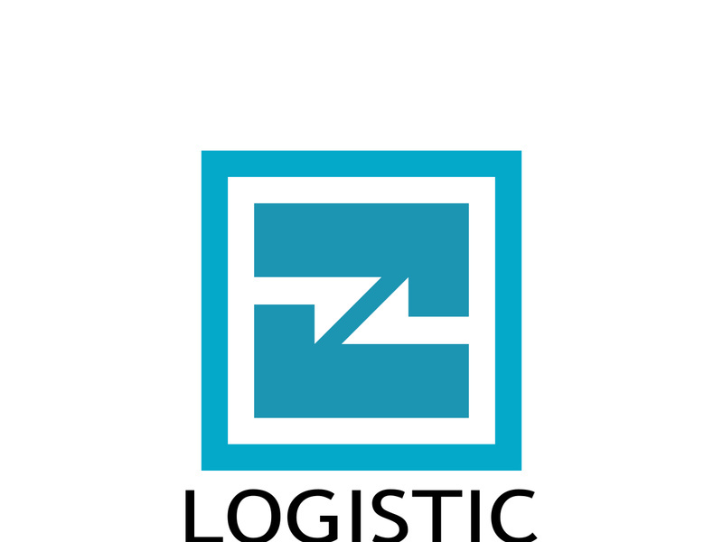logistics logo icon illustration vector design  distribution symbol  delivery of goods  economy  finance