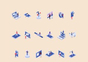 Isometric Illustration Part-7