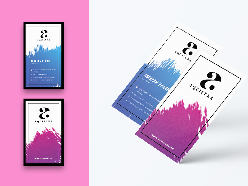 Minimal Business Card-02-Vertical