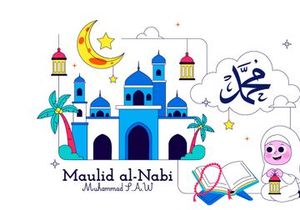 10 Maulid Nabi Illustration