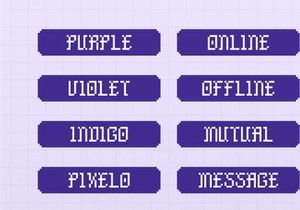 Shiver Glitch | Pixelated Font
