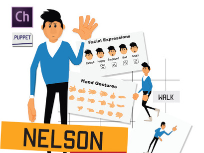 Nelson - Free Puppet for Adobe Character Animator