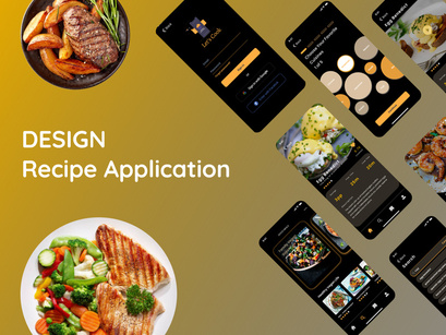 Recipe Application Designs - Let's Cook