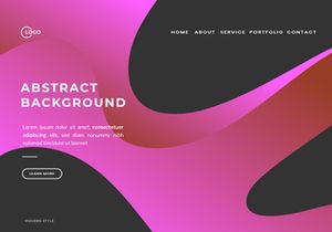Pink Blue Abstract trendy gradient background