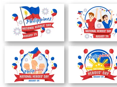 14 Philippines National Heroes Day Illustration